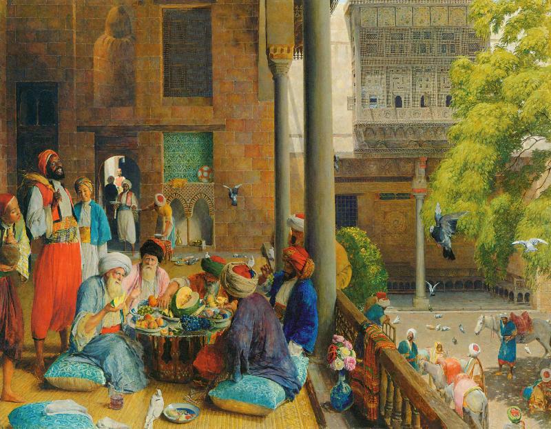 The midday meal, John Frederick Lewis